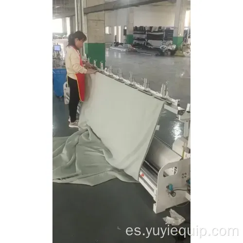 Máquina cortadora automática de polipasto de cortina de doble elevación Yuyi